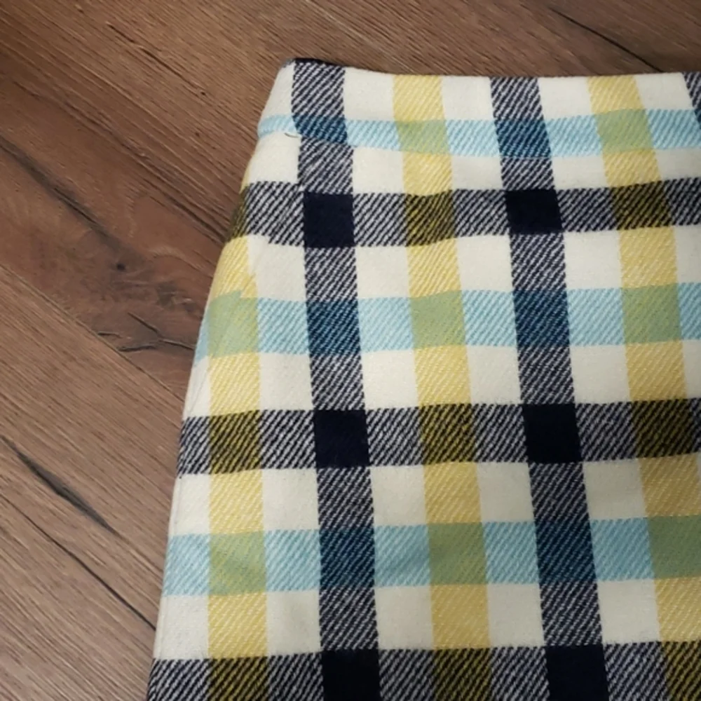 👗BODEN PLAID WOOL SKIRT👗 - Picture 3 of 8